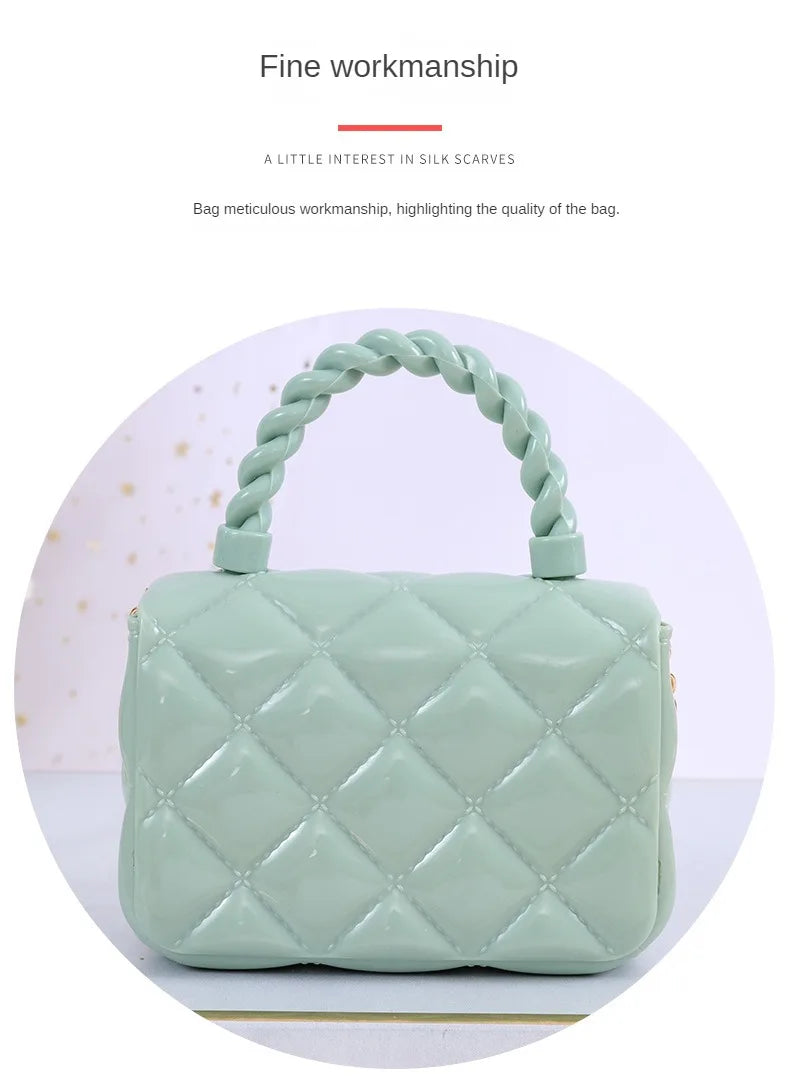 PU Mini Shoulder Bags New Heart Coin Wallets Handbags Women Girls