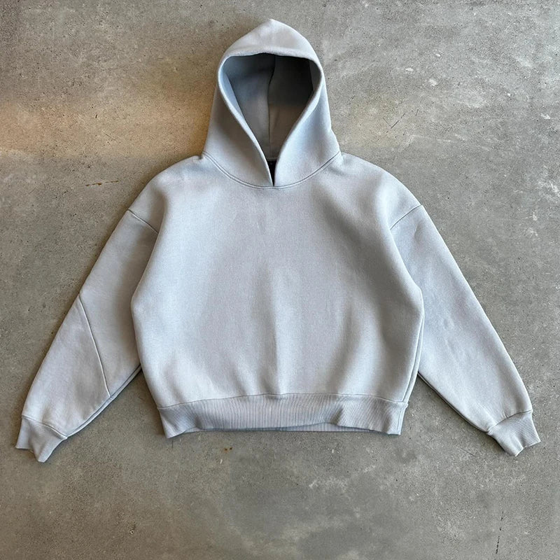 Male Autumn New sweatsuit Casual Solid Couple's Hooded Sweatshirt Loose Sweatpants Jogging Sweatshirt Trousers Outfits Suits ﻿