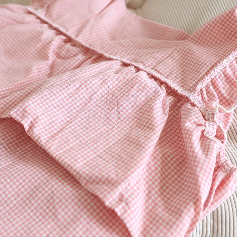 Cotton Nightgowns Night Dress For Woman Nightwear Nightie Sleeveless Pajamas Dress Summer Women's Sleepwear Nightdress