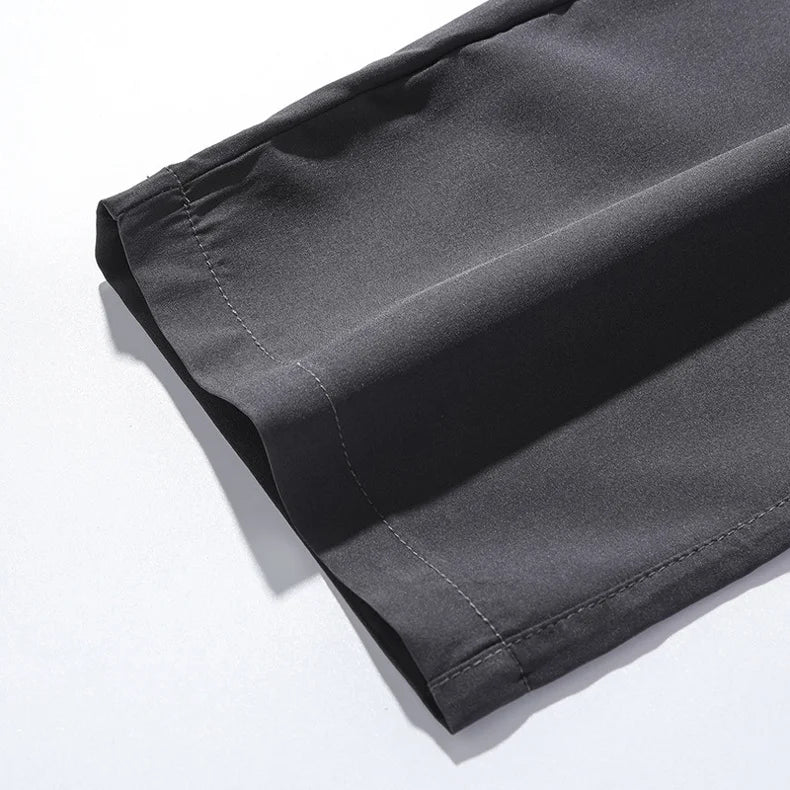 5XL High Stretch Outdoor Sport Hiking Pants Men Zipper Pockets Trousers Men Summer Thin Quick Dry Men's Pants Trekking Fishing