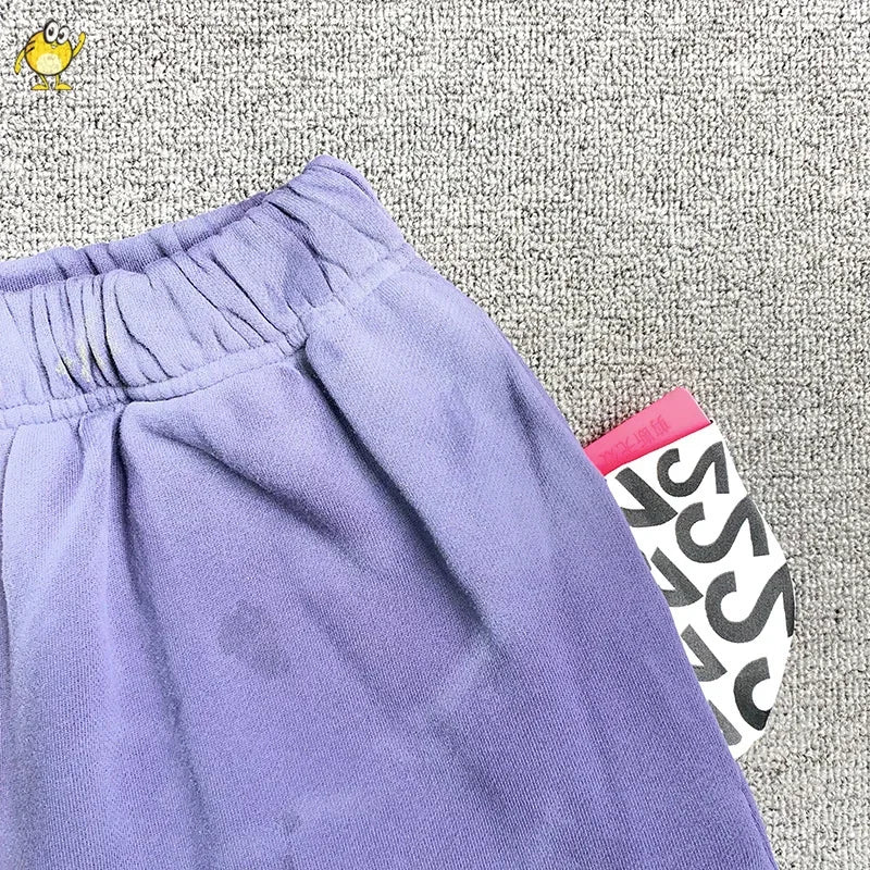 Men Woman Black Green Purple Red RRR123 Shorts Joggers Streetwear Drawstring Good Quality Vintage Graffiti Casual Couple