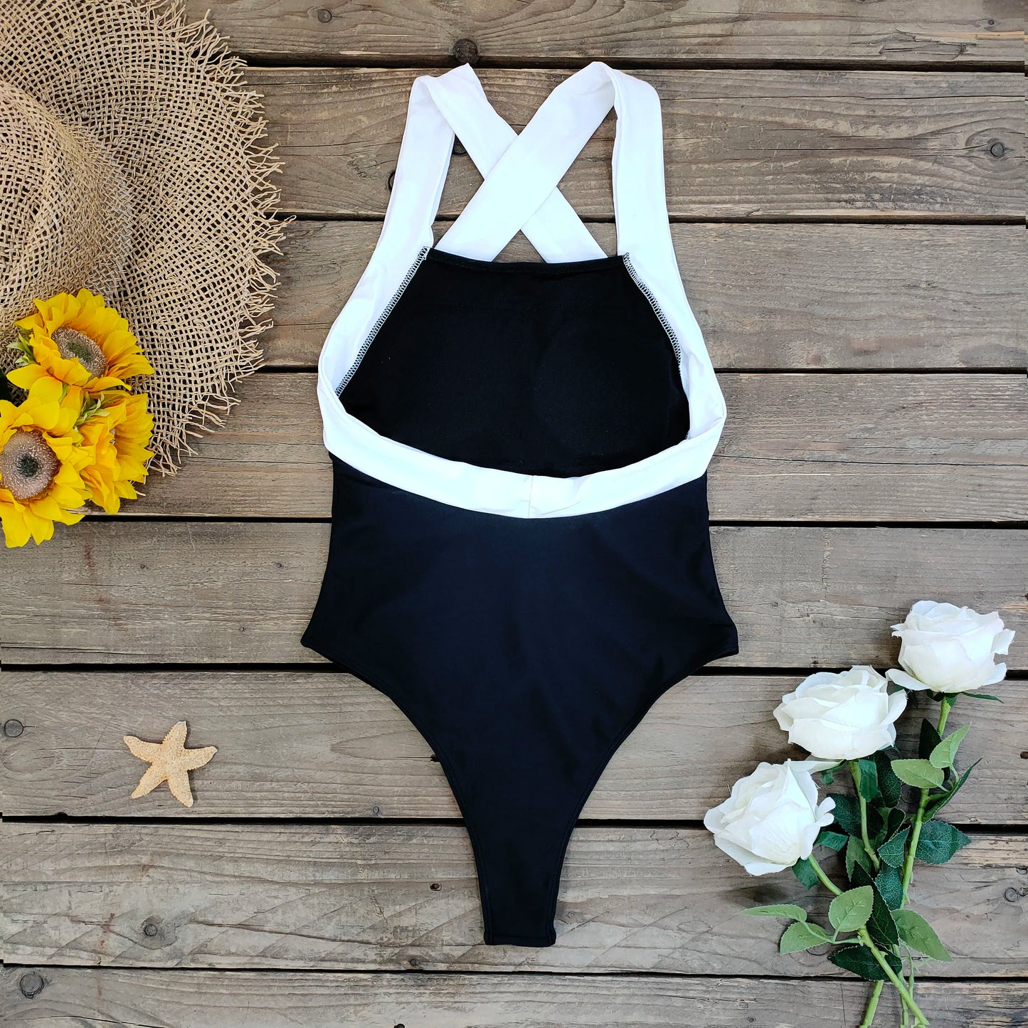 Patchwork Bikini Swimsuit High Waist Brazilan Bikini Set Swimwear for Women U Neck Bathing Suits Summer Female