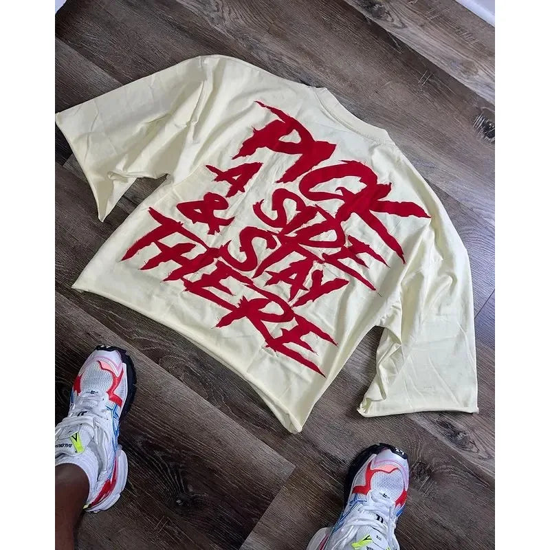 T Shirt Y2k Harajuku Hip Hop Graphic Print Oversized Tshirt Mens Womens Gothic Crew Neck Cotton Short Sleeve Tops Streetwear