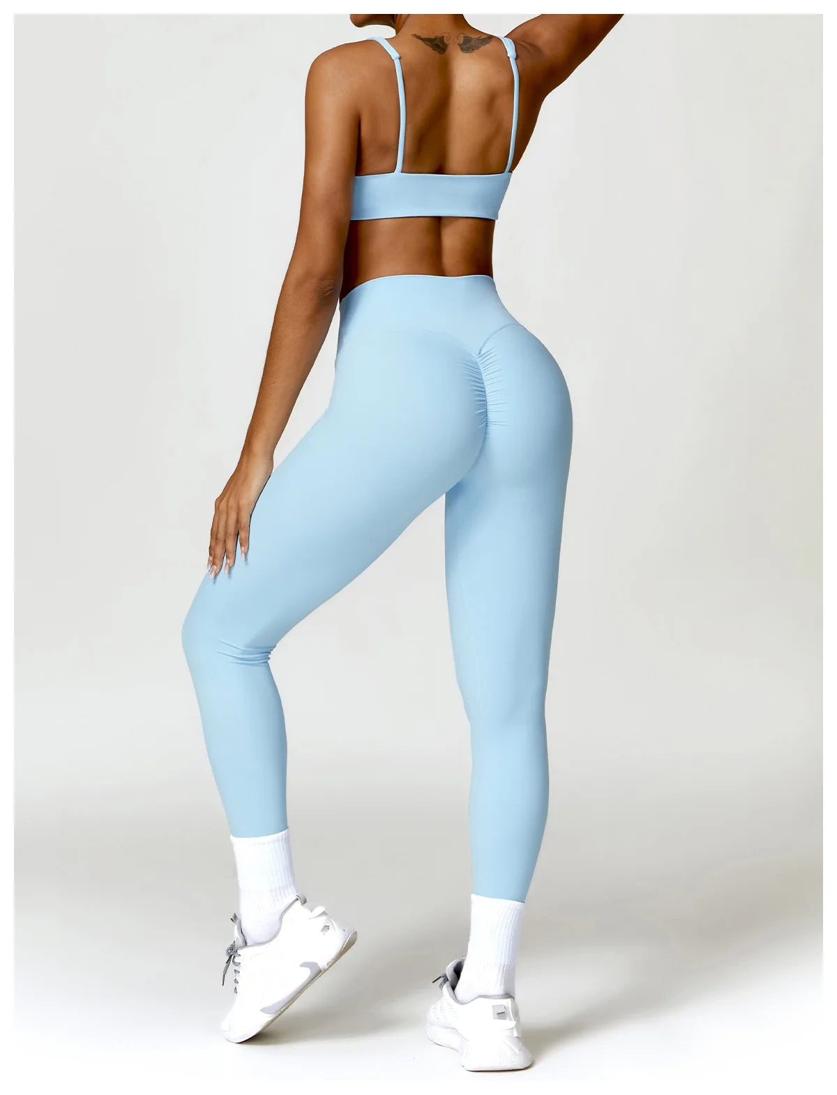 2PCS Yoga Suit Sports Set Women Quick-Drying Gym Set Women Tracksuit Running Workout Long Sleeve Sports Shirt Yoga Clothing