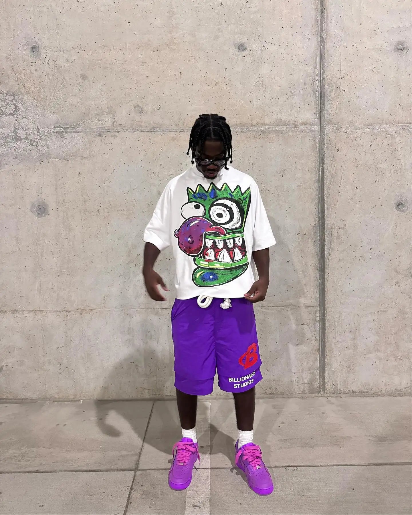 2024 Summer Letter B Print Trendy Tracksuit+sweatpants  Men Oversized Hoodies Sports Suit Loose Shorts Suit Clothes