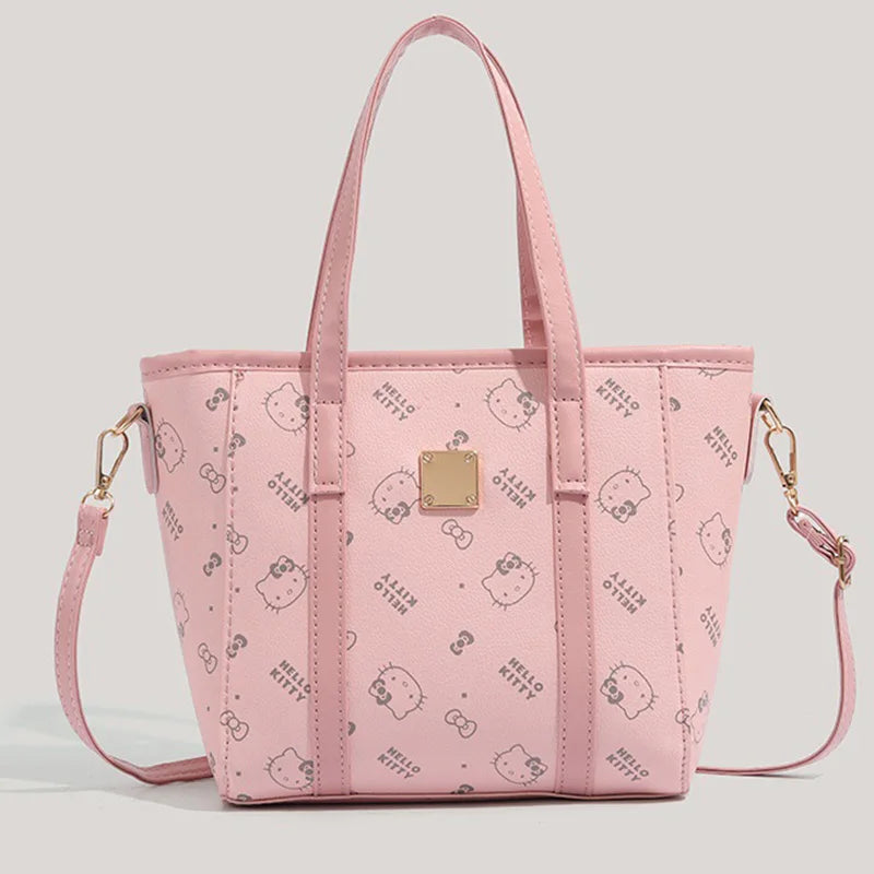Sanrio Hello Kitty Handbags Women Fashion Satchel Portable Tote Purses and Handbags Crossbody Bags for Women Designer Bag