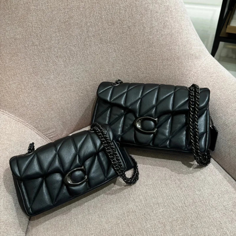 2025 New Arrival Chain Crossbody Bag, Quilted Sheepskin Shoulder Bag, Fashion Tote and Underarm Bag for Women
