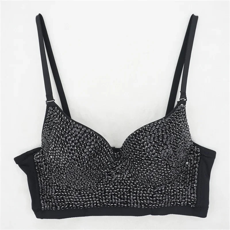 Bling Rhinestone Corset, Luxury Woman Clothes