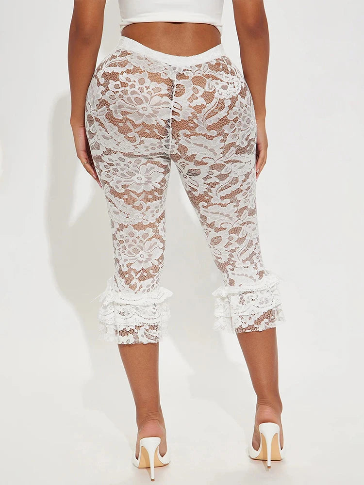 Weird Puss Jacquard Sexy Shorts Women Shirring Tierred Coquette Chic Summer Hipster Wild Basic Midnight Club Party Mid Bottom