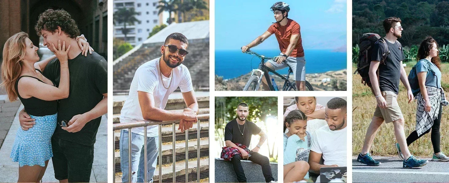 2025 Summer New Fashion High-end Brand Animation Joint Couple Printing Loose Casual Short-sleeved Round Neck Pure Cotton T-shirt