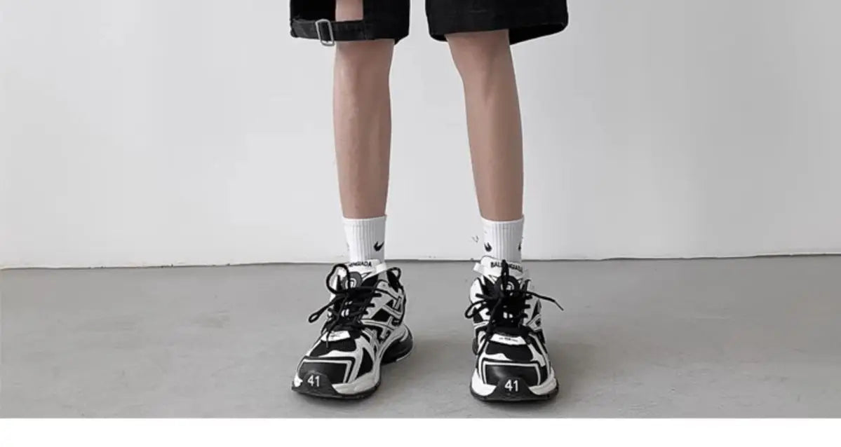 Denim Summer Thin American Ripped Denim Versatile Loose Casual Mid-sized Pants, men's jeans