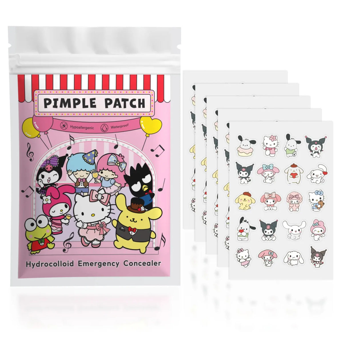 Acne patches, acne stickers, facial acne patches, concealer, concealer stickers 100PCS hello kitty