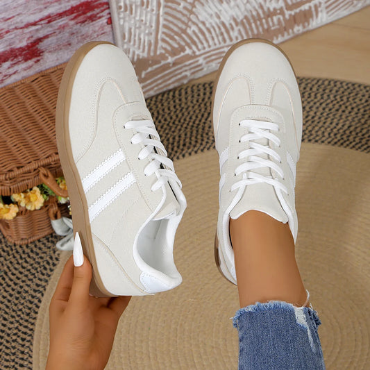 Women Sneakers 2025 New Trend Casual Flats Sneakers Female Fashion Comfort Vulcanized Platform Shoes Women Zapatos De Mujer