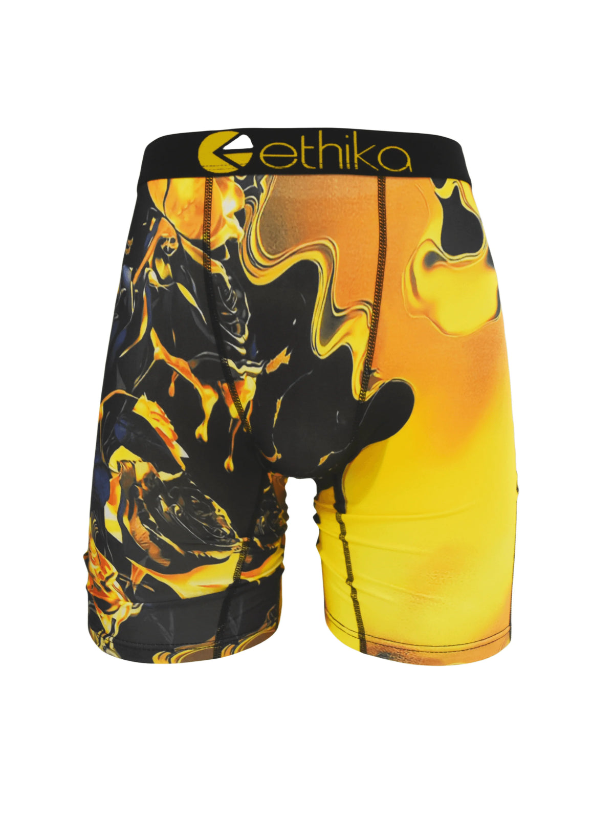 ETHIKA 1Pcs Men Underwear Boxers Breathable Mesh Crotch Man Underpants Plus Size L-3XL Mens Panties Printed Men's Boxers Briefs