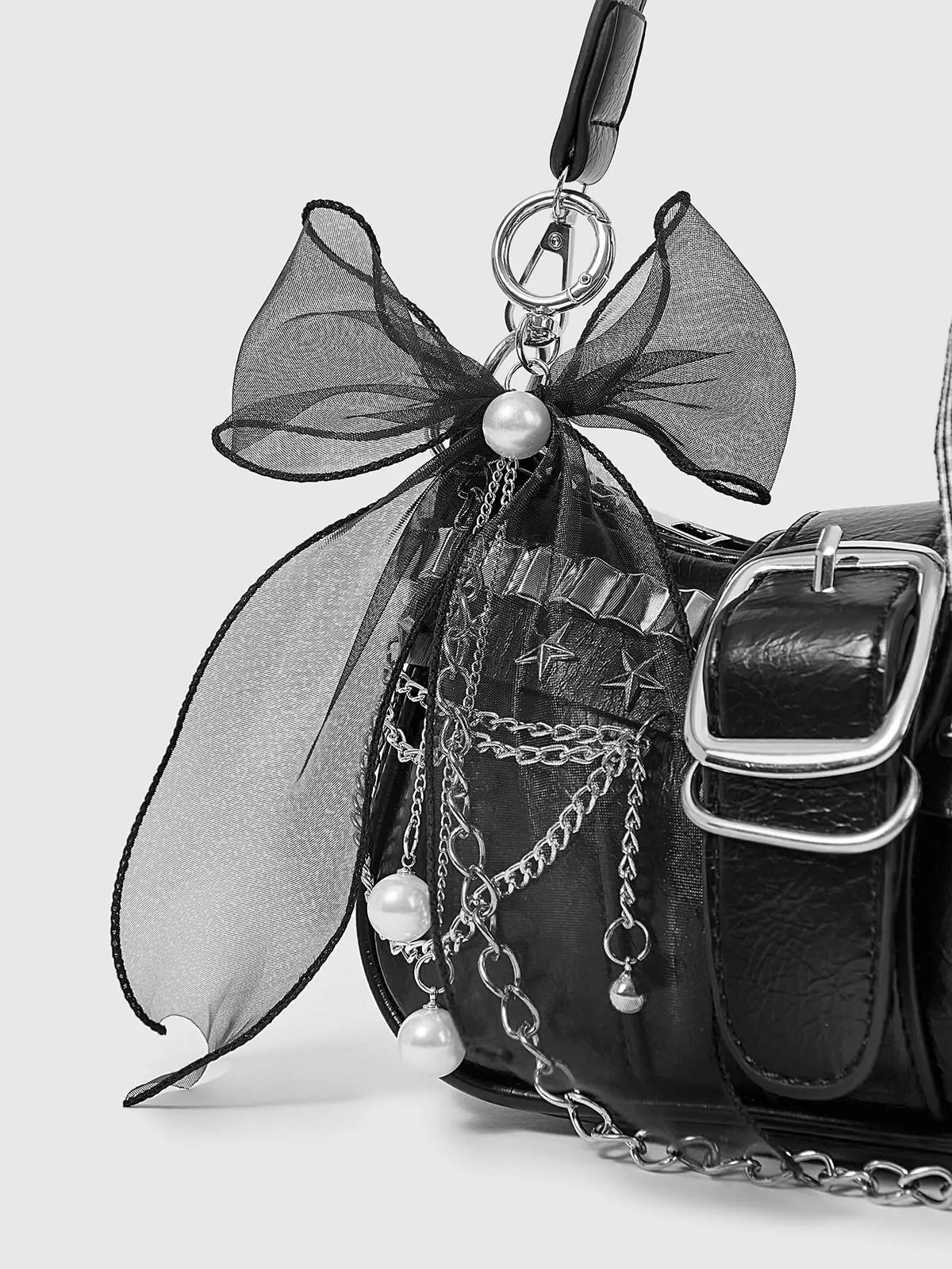 Lightweight PU Leather Shoulder Bag with Chain Strap Women's Casual Underarm Purse For Commuting And Social Gatherings