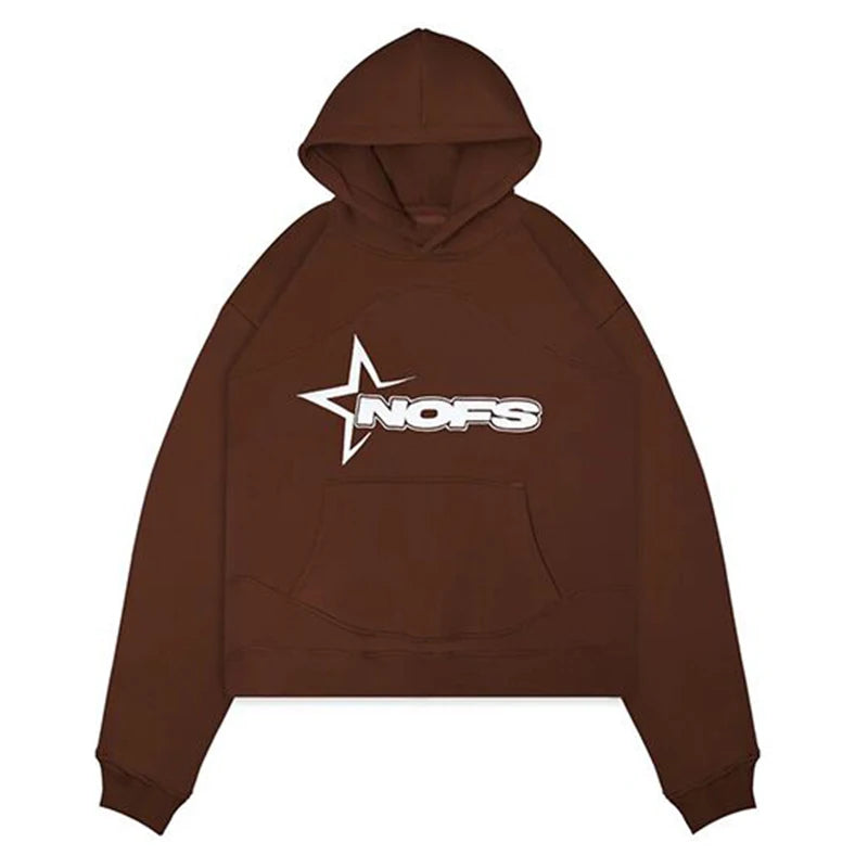 2024 New sweatsuit Letter Printing Streetwear Y2K Men's Hip Hop Oversized Hoodie Sweatshirt Sweatpant Casual Pants Sportswear