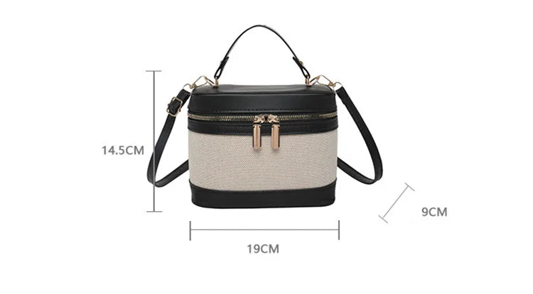 Fashion Round Bucket Bags For Women's Daily Used, Leopard Pattern Crossbody Shoulder Bag For Commuting, Casual Ladies Handbags