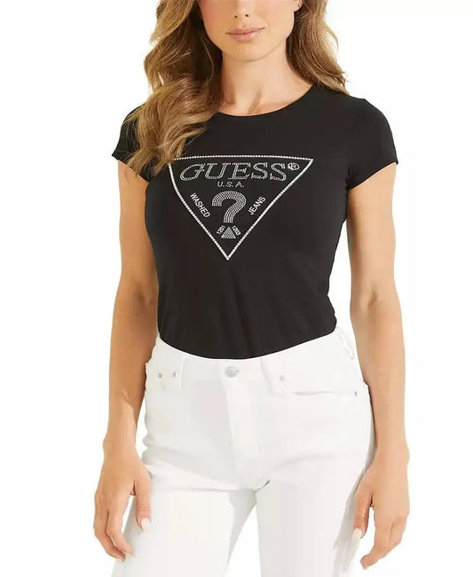GUESS | Women's Embellished Logo T-Shirt