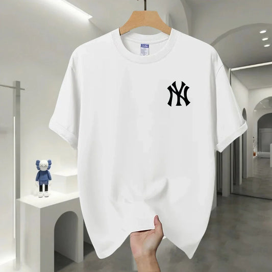 American Yankees Women Couples Short-sleeved T-shirt Large Size Sports Summer Shirt harajuku women clothes t shirt women tops