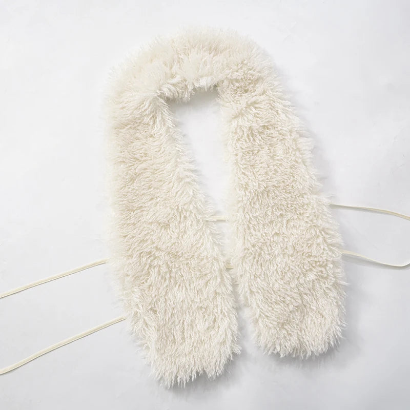 Weird Puss Sexy Furry Tank Tops Women Backless Sexy Midnight Cardigan Autumn Hipster Wild Basic Streetwear Halter Furs Y2K Tops