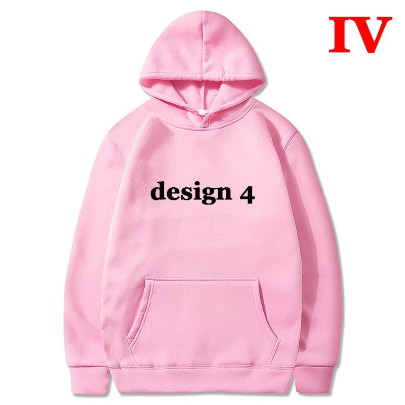 Men Women Hoodie Loose Casual Clothing Fashion Long Sleeve Hooded Pullover Personality Streetwear Sweatshirts