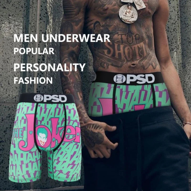 OZPSD 1Pcs Men Underwear Boxer Nylon Breathable Crotch Man Boxer Briefs Sexy Men's Panties Plus Size L-XXL Mens Boxer Underpants