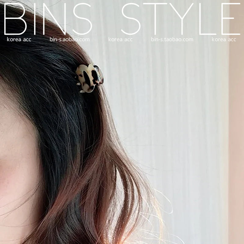 3cm Mini Hair Clip  Korean Style Fashion Cute ClawFor Fringe Kids Girls Bobby Pins for Pieces kawaii Hair Accessories Pumpkin