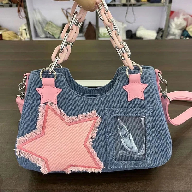 Jeans Women Underarm Shopper Totes Large Capacity Designer Hobo Shoulder Bag Luxury Women's Handbag Small Crossbody Bag