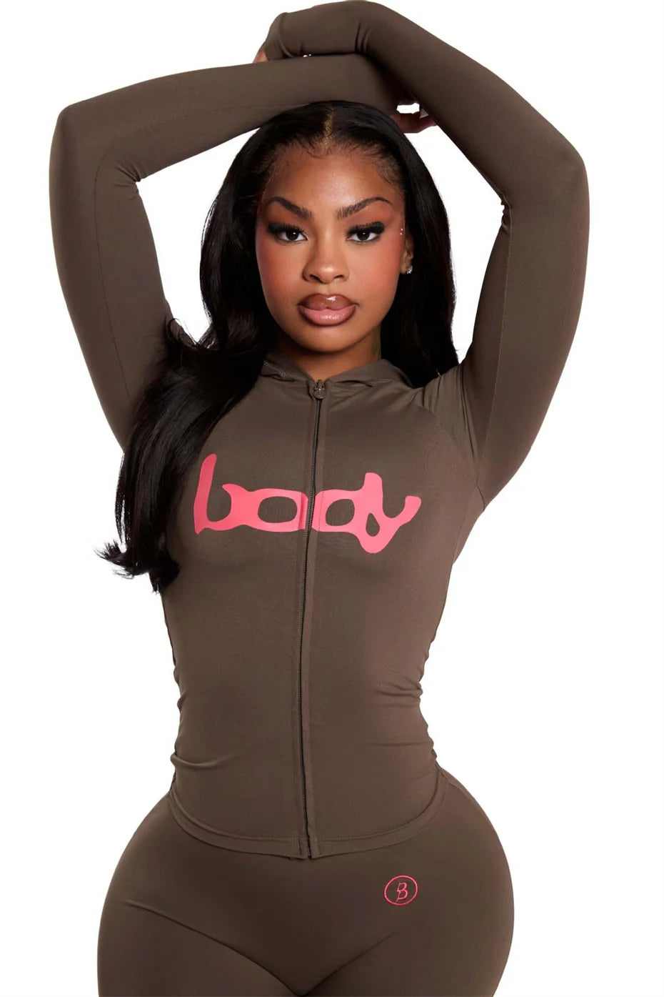 10 Wholesale Fall Tracksuits Camouflage Printing Two Piece Set Womens Outfits Slim Long Sleeve Hooded Jackets + Pants K15697_2
