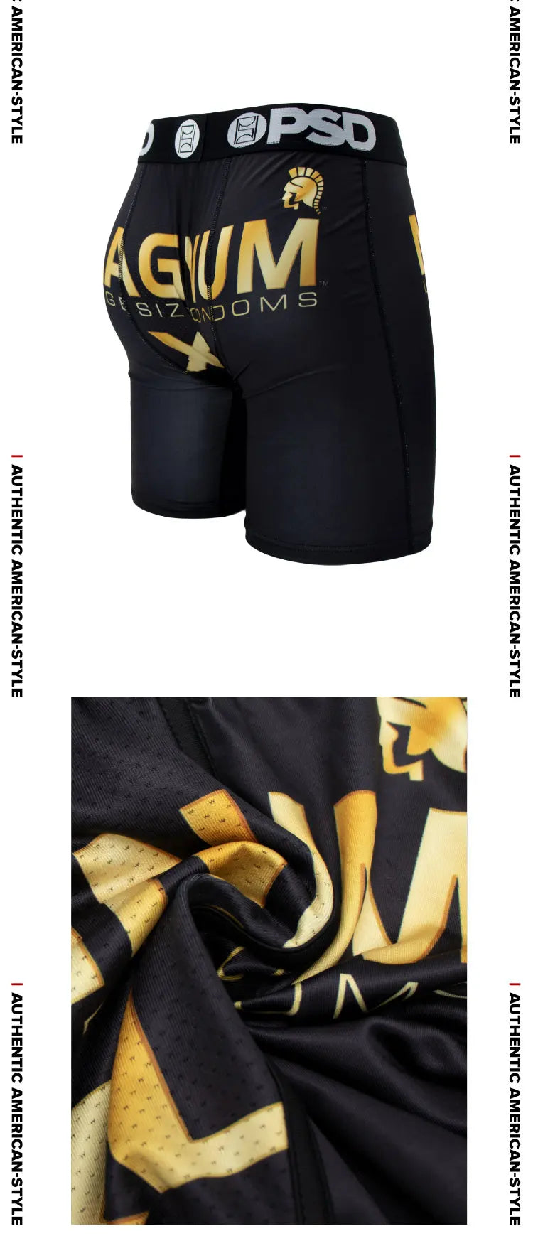 OZPSD Men Sexy Boxers Men Boxershorts Men's Printed Long Boxer Briefs Mens Underpants Plus Size Breathable Man Underwear Panties