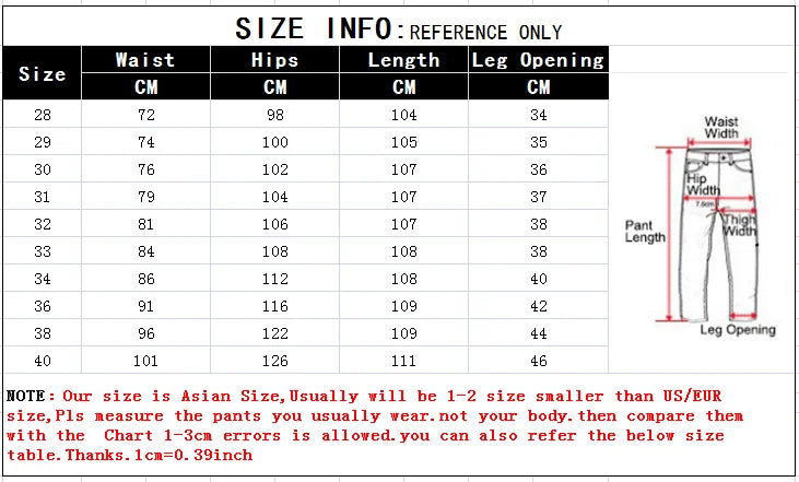 Denim washed Holes Ripped Patchwork denim Streetwear Light Blue Denim Slim Skinny Pencil Pants Oversize men Trousers jean man