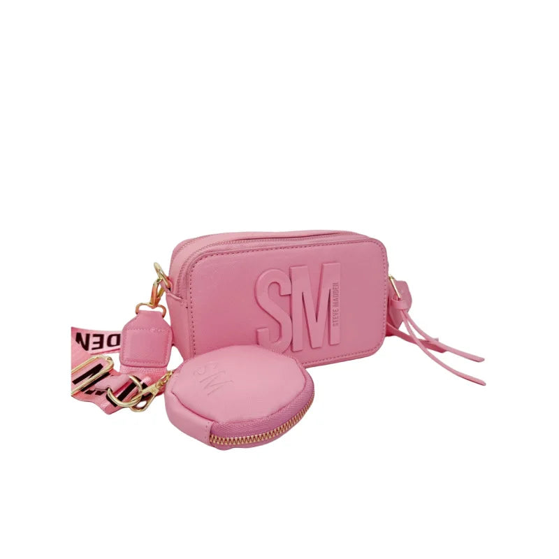 2024 Spring/Summer New Fashion Camera Bag with Wide Shoulder Strap, Lettering, Small Square Bag, Crossbody Bag