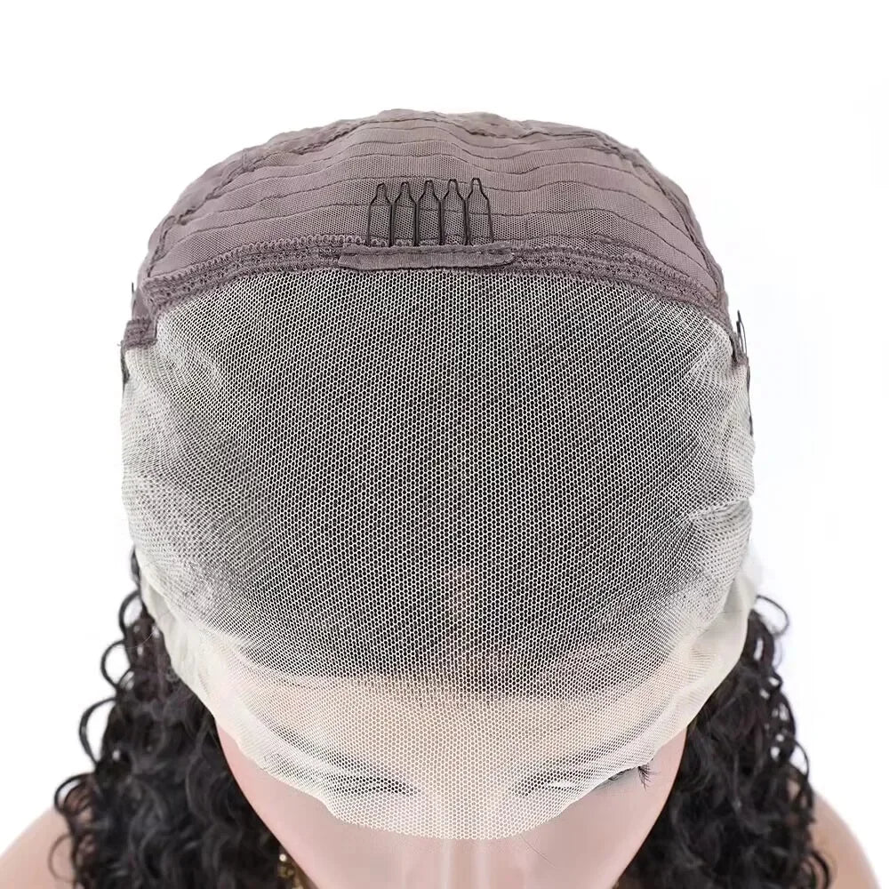 Purple Bob Wig 13x4 Lace Front Wigs Human Hair Short Bob Transparent Lace Pre Plucked Hairline