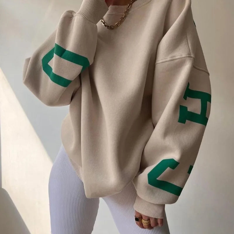 Casual Loose Harajuku Y2K Retro Letter Hoodie Women 2025 American New Street Hip-hop Fashion Punk Oversized Sweatshirt Men