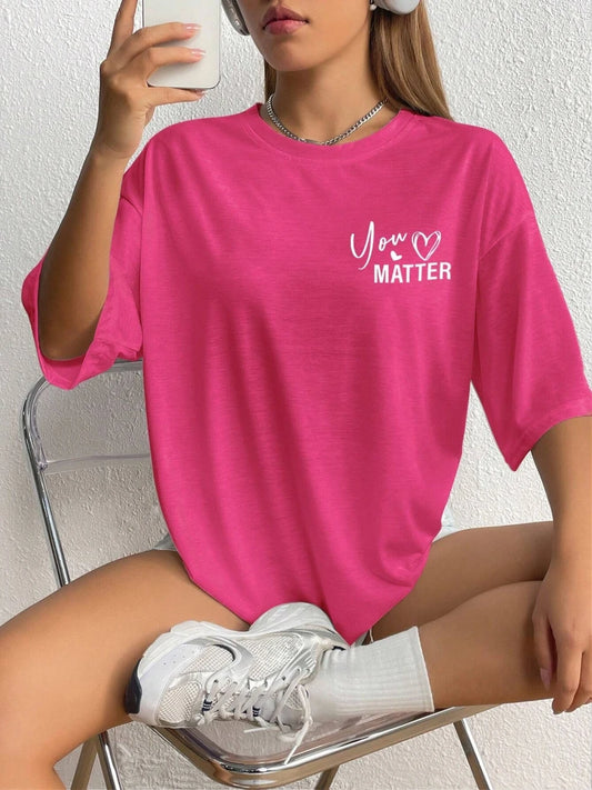To The Person Behind Me: You Are Amaeing Women Tshirts Sport Casual T-Shirts Breathable Cotton Short Sleeve Oversized Tshirt