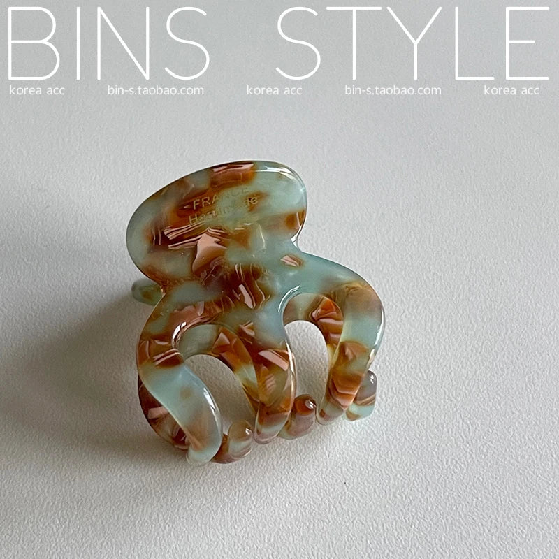 3cm Mini Hair Clip  Korean Style Fashion Cute ClawFor Fringe Kids Girls Bobby Pins for Pieces kawaii Hair Accessories Pumpkin