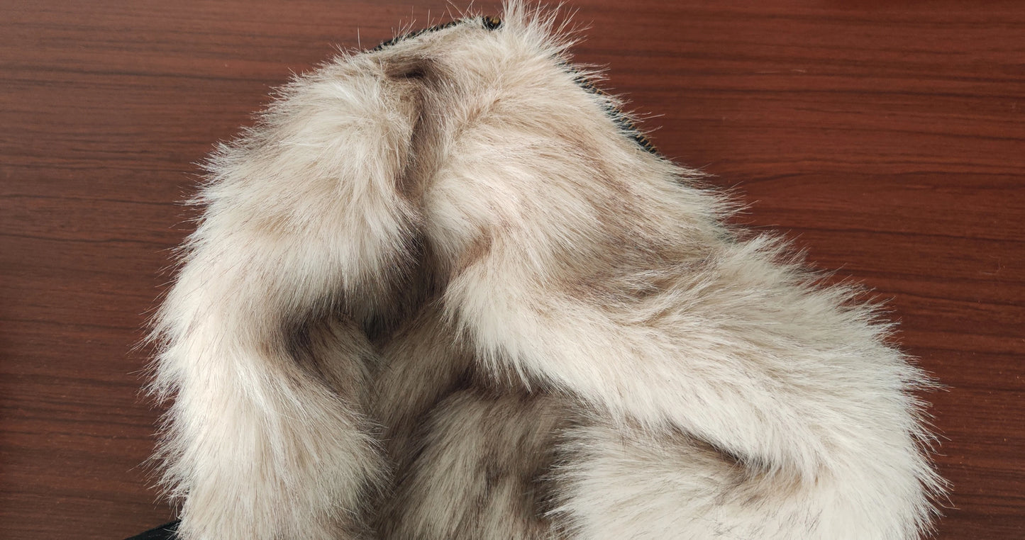 Vintage Denim Parkas Fur Warm Padded Jackets Men Streetwear Harajuku Oversized Bubble Coat Outwear