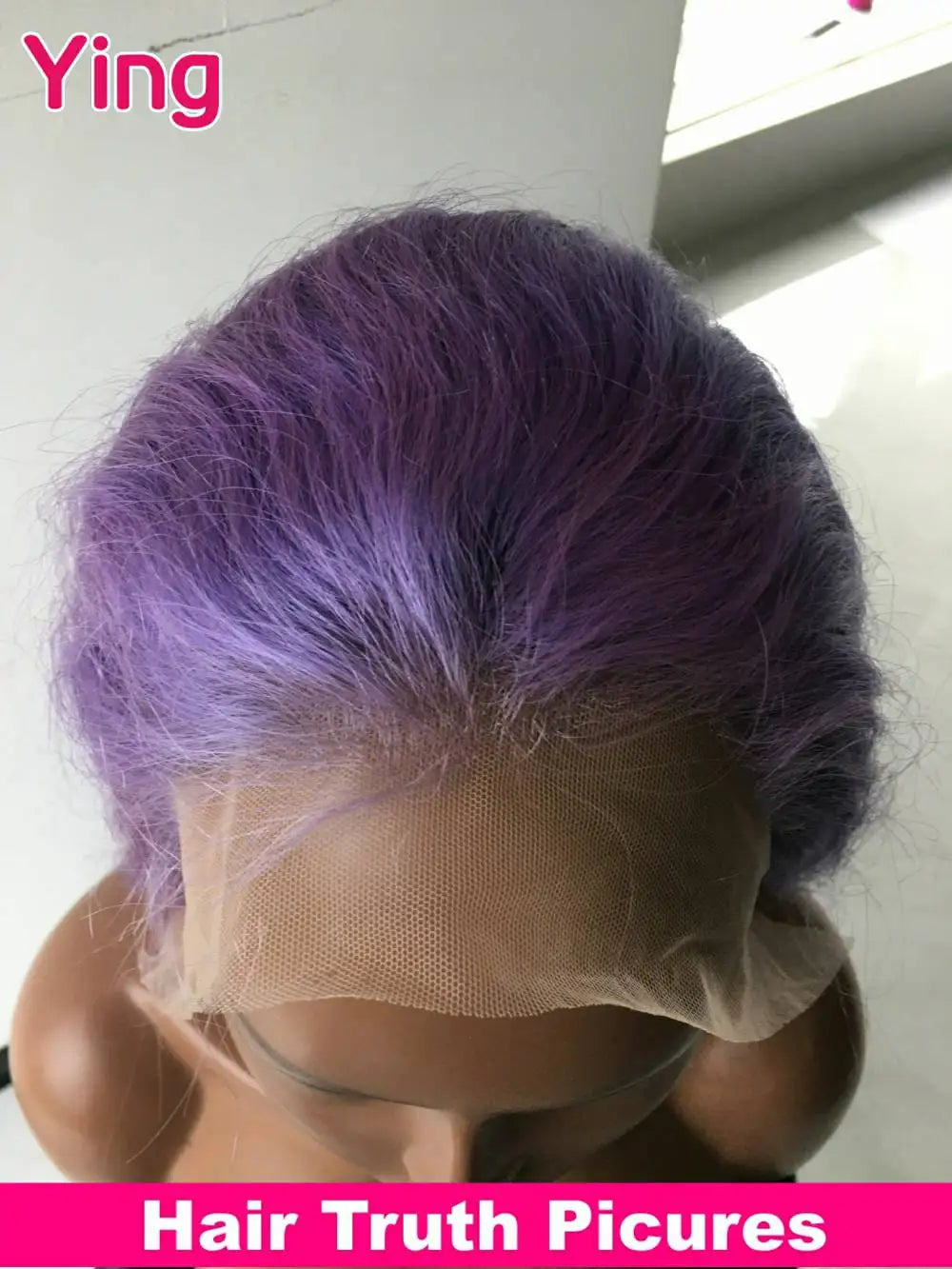 Ying Body Wave Lavender Purple 13x4 Lace Front Human Hair Wigs 13x6 Lace Frontal Wig  Pre Plucked Brazilian Remy 613 Wig