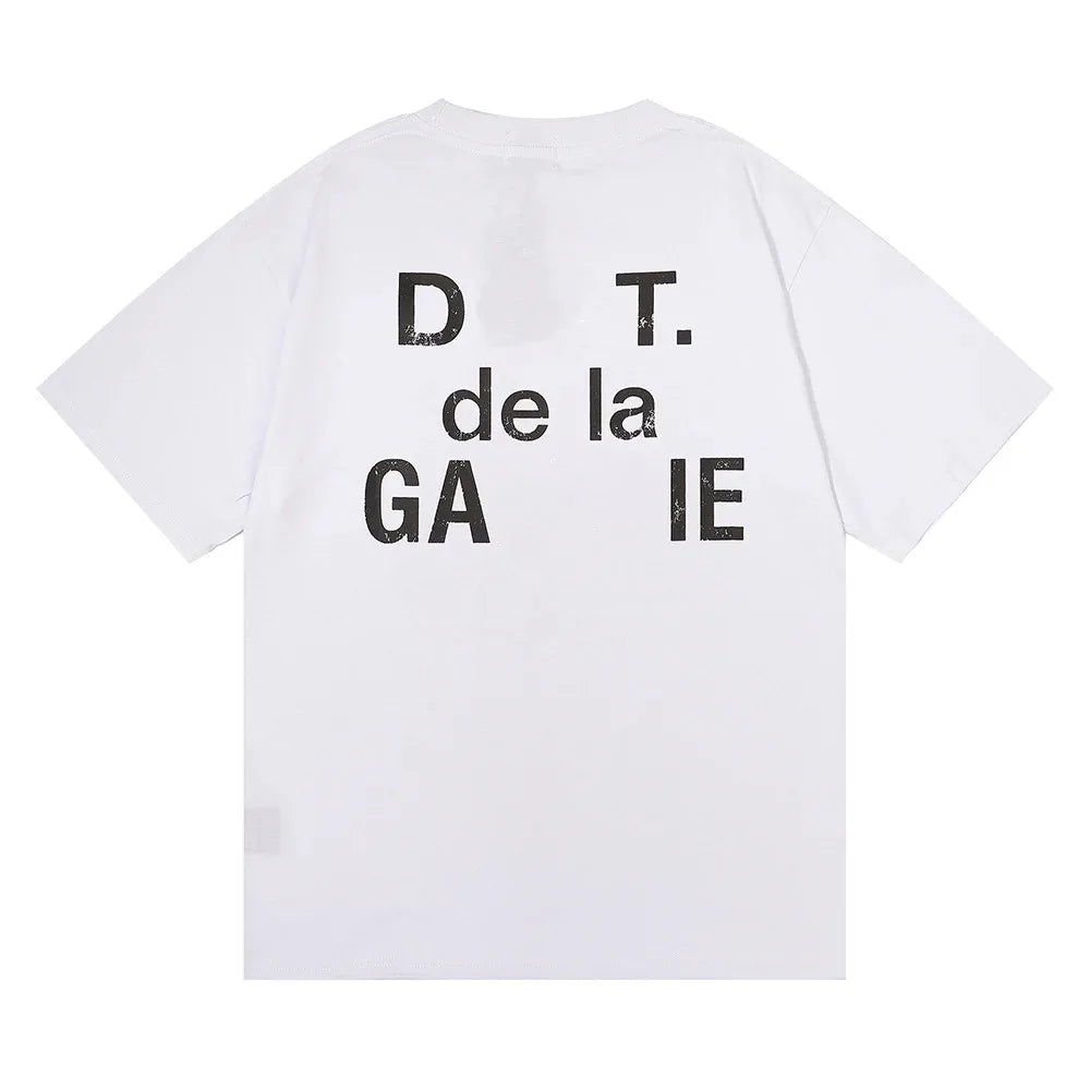 Summer Fashion Men T-Shirt Letter Print T Shirt Y2K Top Casual Street Shirt Cotton Tshirts Designer Short Sleeves Free Shipping