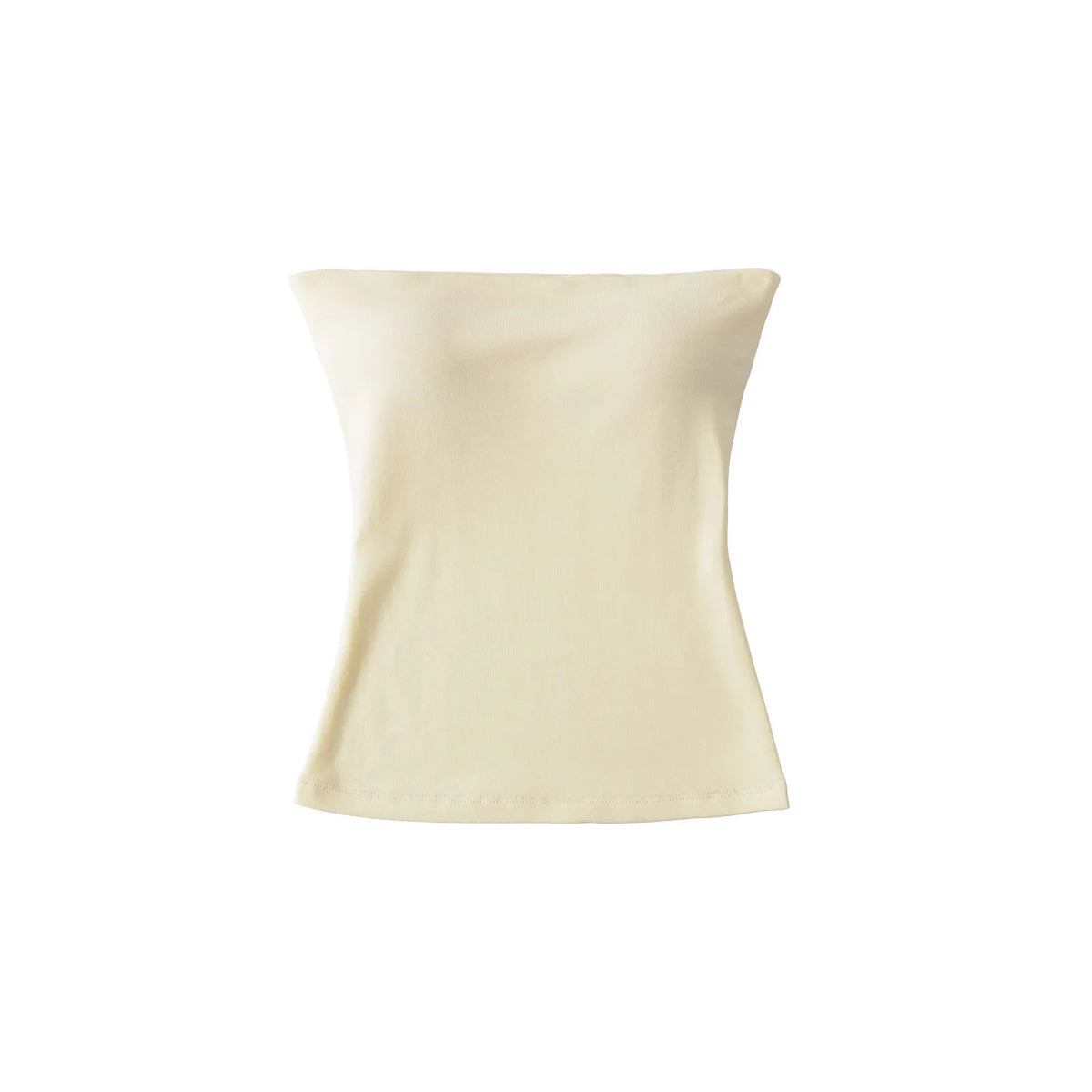 Women Solid Strapless Tube Top Sleeveless Bandeau Crop Top Stretch Basic Wrap Bustier Summer Casual Y2K Tank Tops
