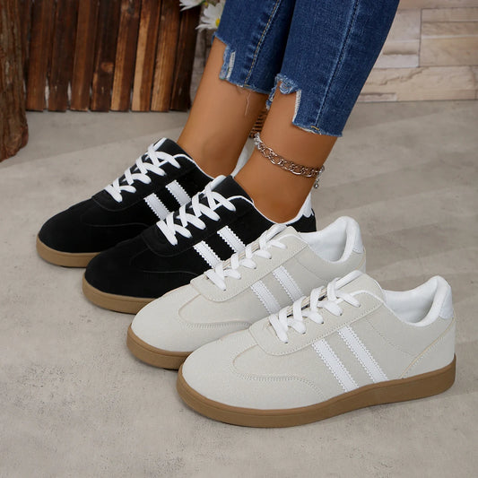 Women Sneakers 2025 New Trend Casual Flats Sneakers Female Fashion Comfort Vulcanized Platform Shoes Women Zapatos De Mujer