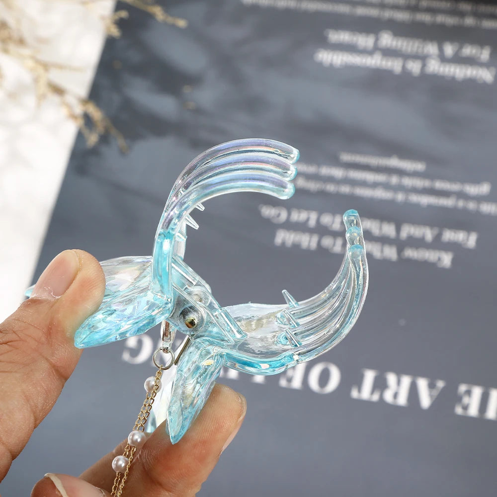 Butterfly Hairpins New Korean Yarn Elegant Metal Tassel Long Hair Clips For Women Hanfu Antique Party Hair Accessories