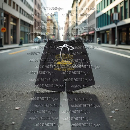 MOTO 2025 Summer Brand CRTZ Short High-quality Women's Men's Hip-hop Casual Short Fashion Trend Solid Clothing Y2k Shorts