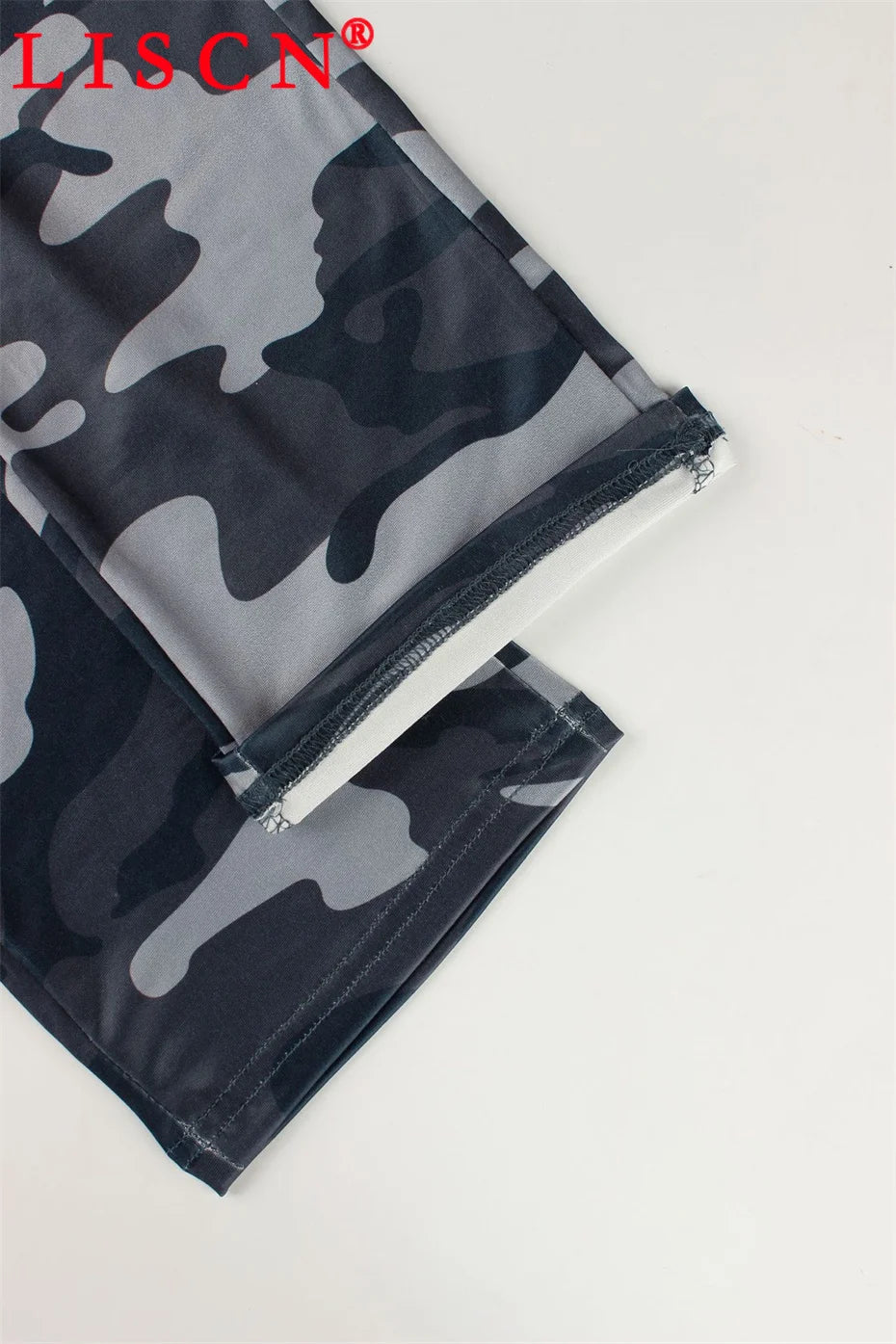 10 Wholesale Fall Tracksuits Camouflage Printing Two Piece Set Womens Outfits Slim Long Sleeve Hooded Jackets + Pants K15697_2