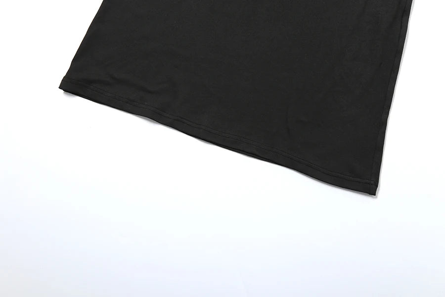 Weird Puss One-Shoulder Dress Woman Summer Sexy Solid Elegant Knot Bandage Sleeveless Bodyshape Simple Party Skinny Vestidos