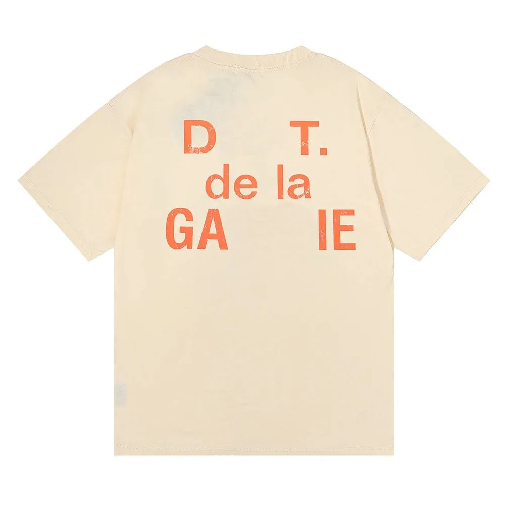 Summer Fashion Men T-Shirt Letter Print T Shirt Y2K Top Casual Street Shirt Cotton Tshirts Designer Short Sleeves Free Shipping