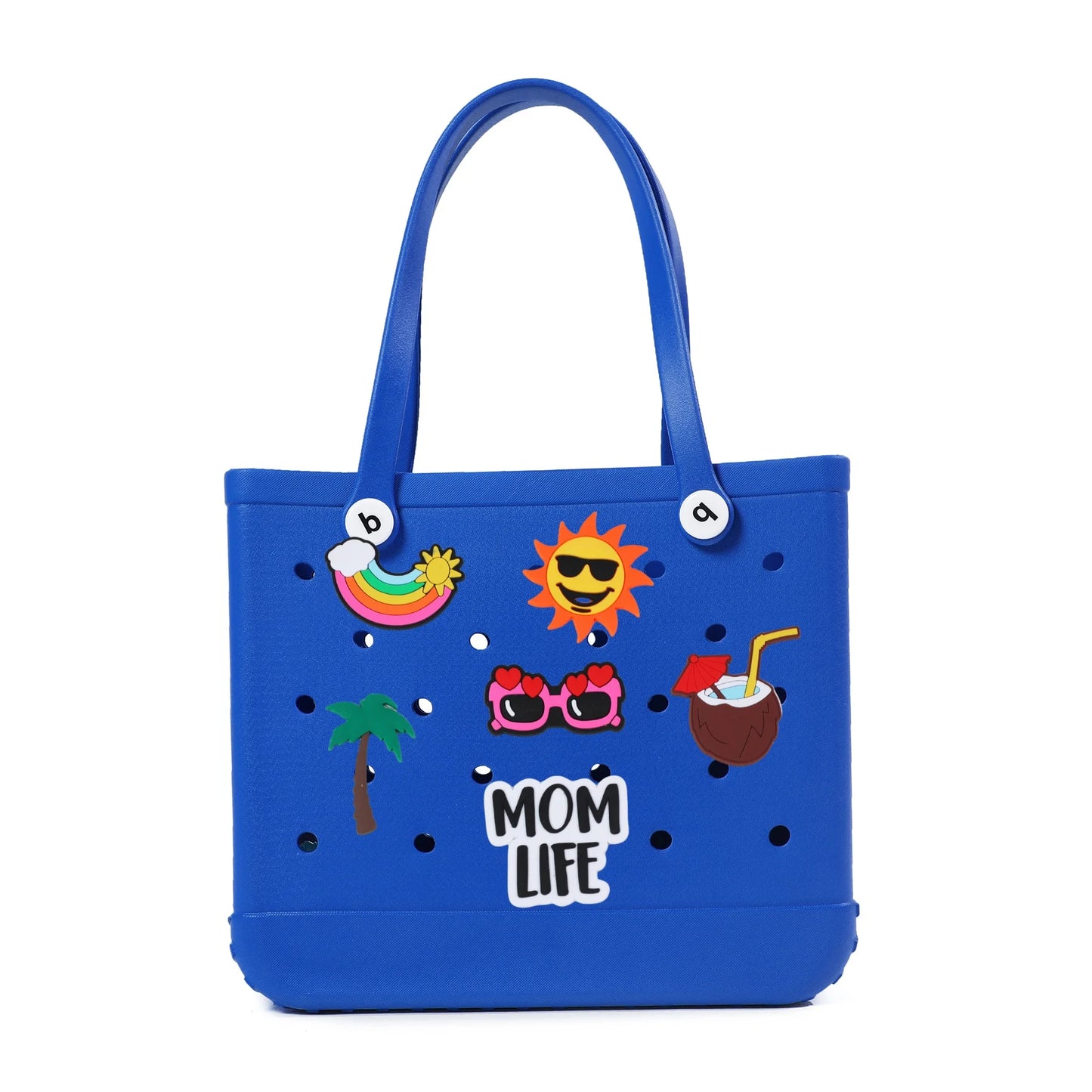 S M XL Eva Beach Bogs Bag Waterproof Extra Large Tote Bag Beach Basket Women Picnic Handbag 48cm XL Tote Bag Rubber shopping Bag