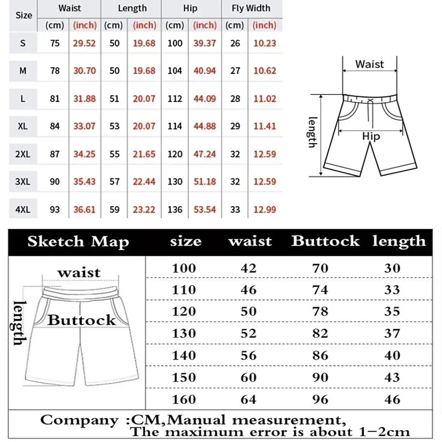 2025 Summer New Men's Quick-Drying Sports Shorts Camouflage Shark Print Mesh Drawstring Shorts Comfortable Casual Y2K Shorts