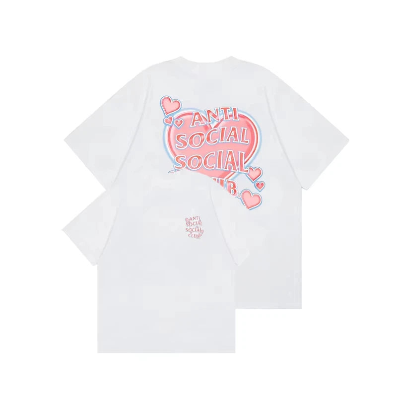 2025 Summer Men's Cotton Clothing Luxury Graphic Lettering Print ASS Women's Casual Sports Round Neck Street Fashion Streetwear