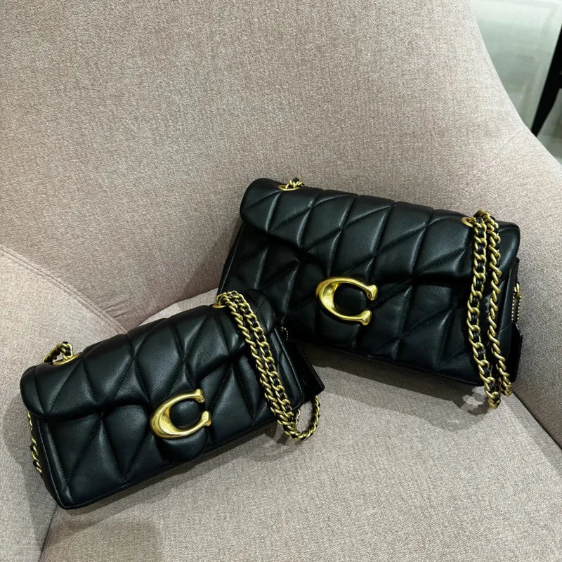 2025 New Arrival Chain Crossbody Bag, Quilted Sheepskin Shoulder Bag, Fashion Tote and Underarm Bag for Women